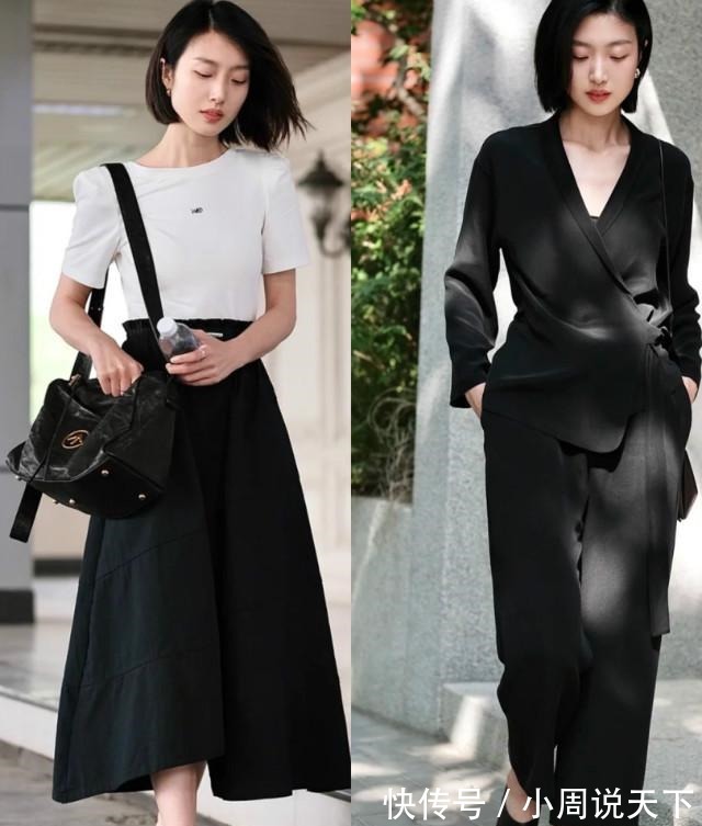 路人感 女人顶级的时尚感来源于内里,瞧这些博主,穿搭简约却气质高级!