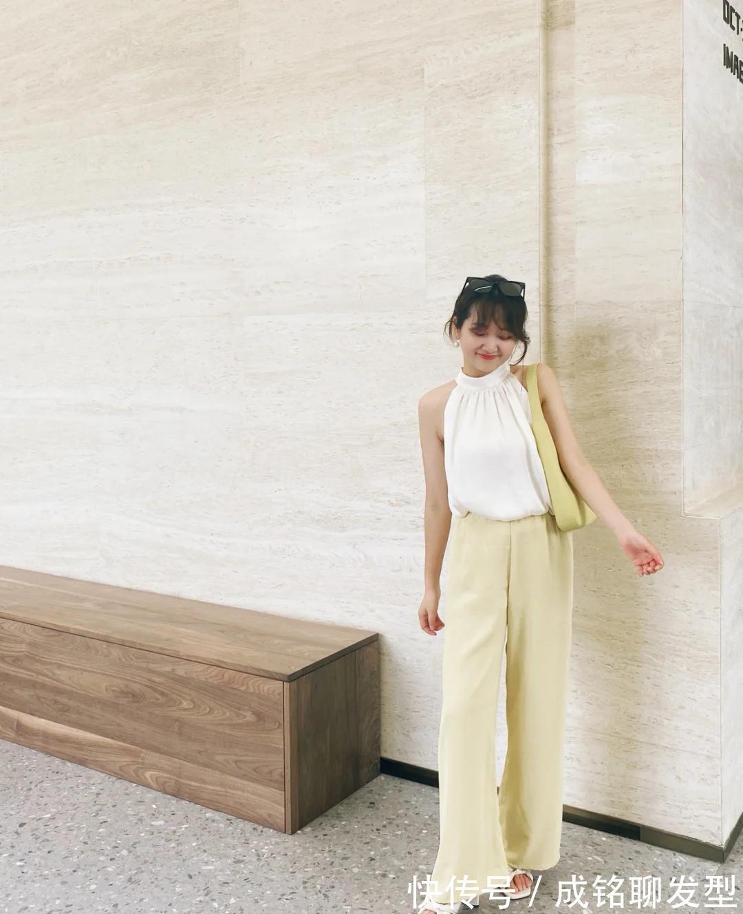 微胖|微胖女生的夏日穿搭,色彩搭配与风格是重点,穿对款式显瘦又减龄