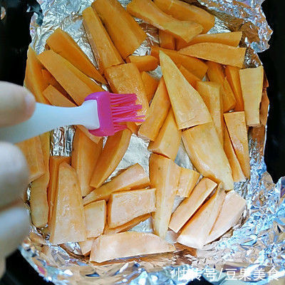 空气炸锅版 甜糯红薯条