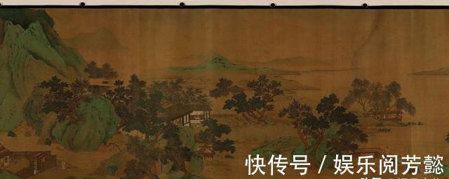 青山綠水卷|宋 劉松年款:青山綠水卷