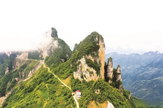 山脊|知名笔下的秘境五指山之一:神奇五指山 有恙亦珊阑