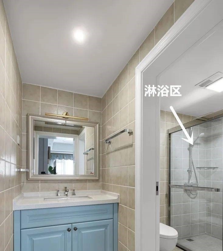 隔断|原来3~6㎡卫生间还能这样装,既好看又实用,我家也要这样装!