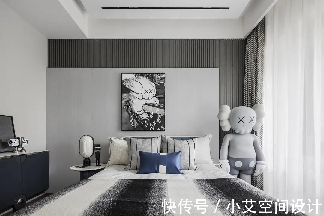 贯穿|170㎡现代时尚设计,贯穿整个空间