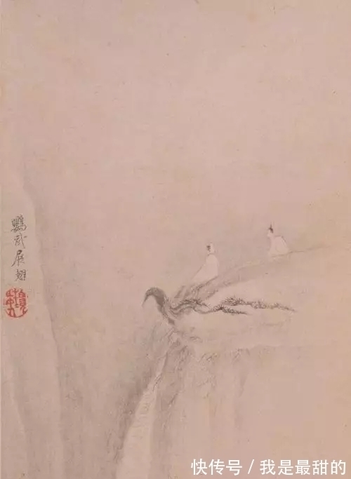 黄山松$神笔出妙意,恰似天上人间!梅清山水画精读