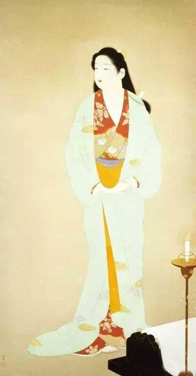  松园|日本天才画家上村松园浮世绘美女作品欣赏（图）