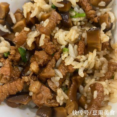 香菇|真爱无敌香菇卤肉饭