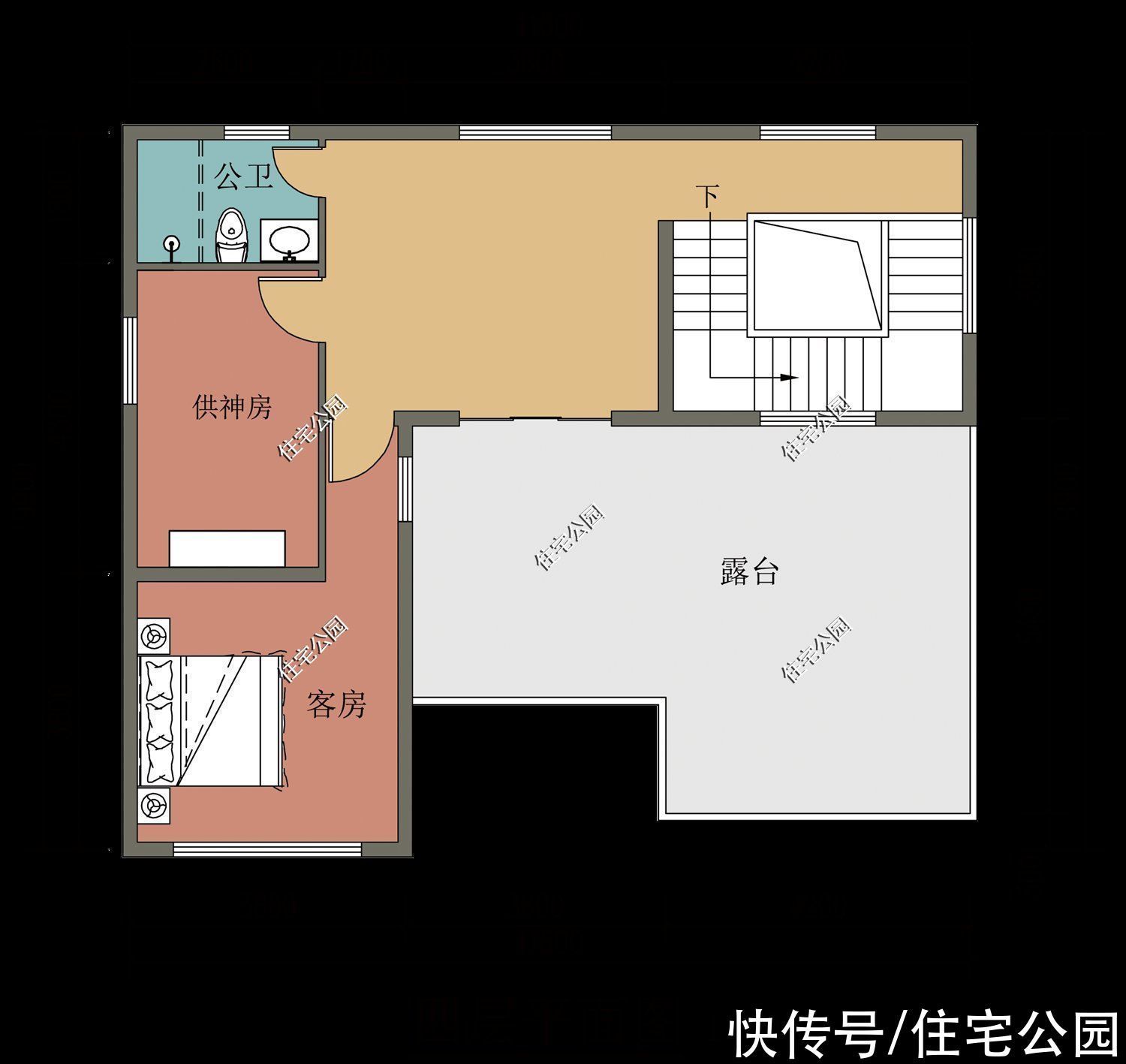 建筑面积|谁说农村建房不能盖4层？10套4层别墅推荐，第3套漂亮到没话说