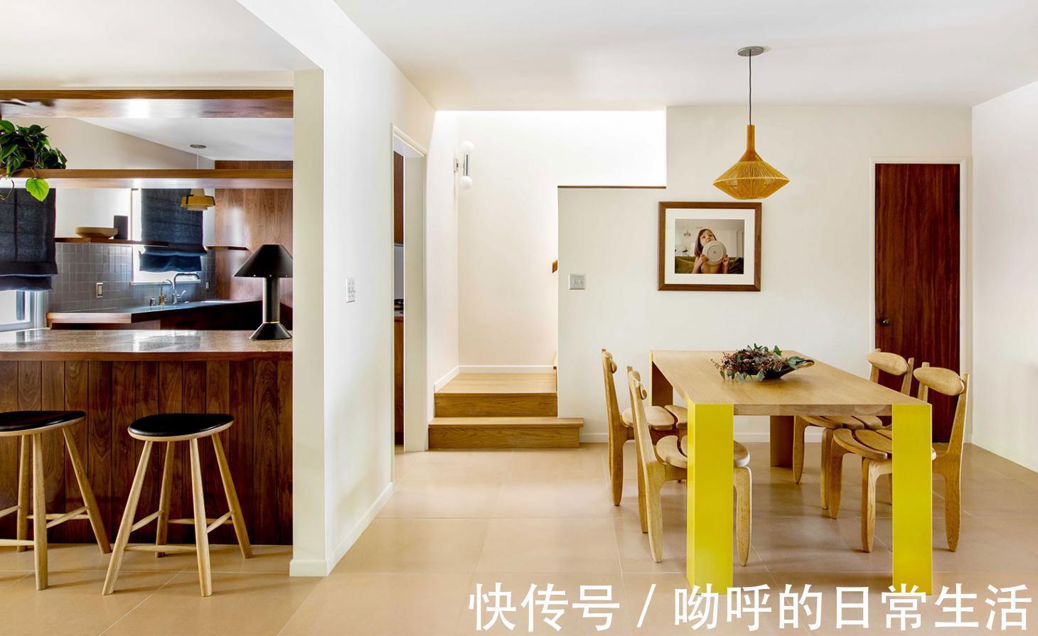 调色板|鼓手的洛杉矶之家,时间琢磨下的中世纪现代风格