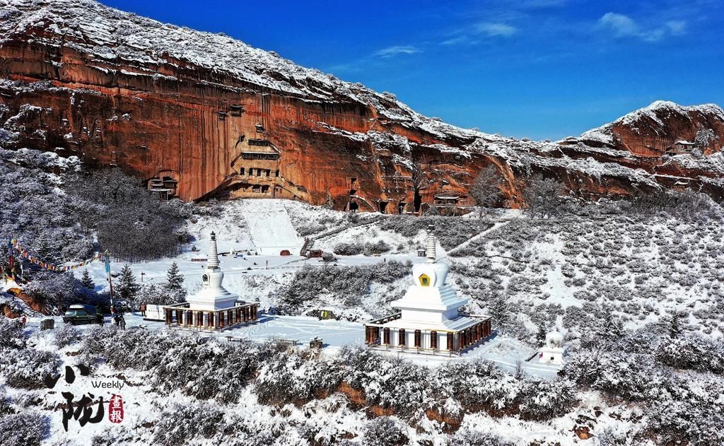 陇原|雪添冬韵 千里陇原素雅绽放