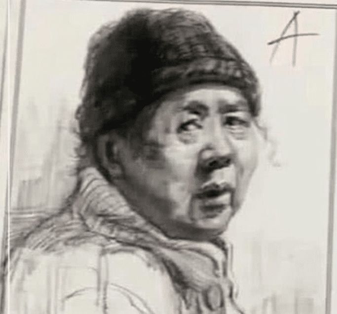  关掉|美术生高分作业VS低分作业,学渣画出关掉美颜的效果,没眼看了