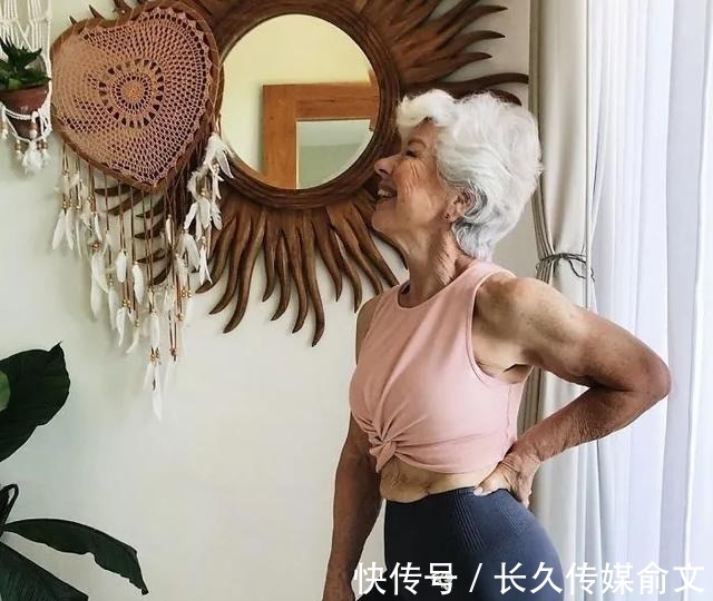 拉力绳|胖奶奶71岁开始健身,坚持3年减掉56斤:改变自己,无关年龄