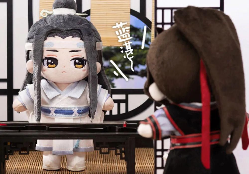  祖师|《魔道祖师》超萌的忘羡公仔，这次的颜值稳了，表情也太可爱了！