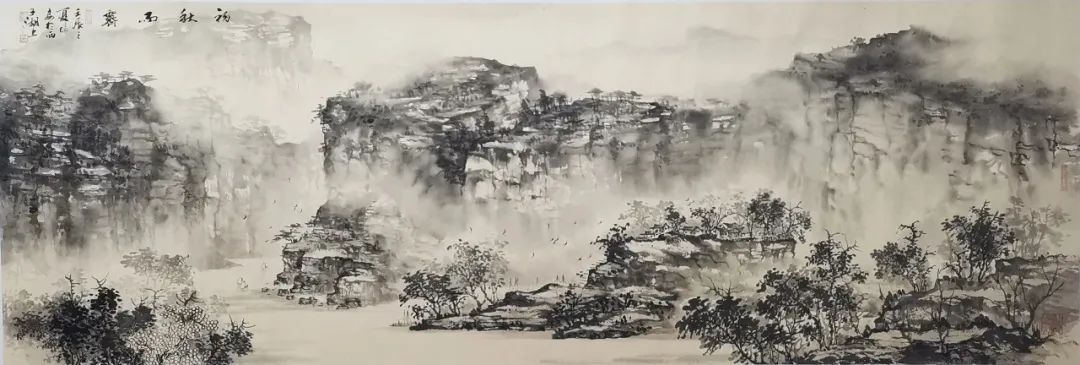 全国$丹青霞蔚·妙造自然——周培安国画艺术品鉴