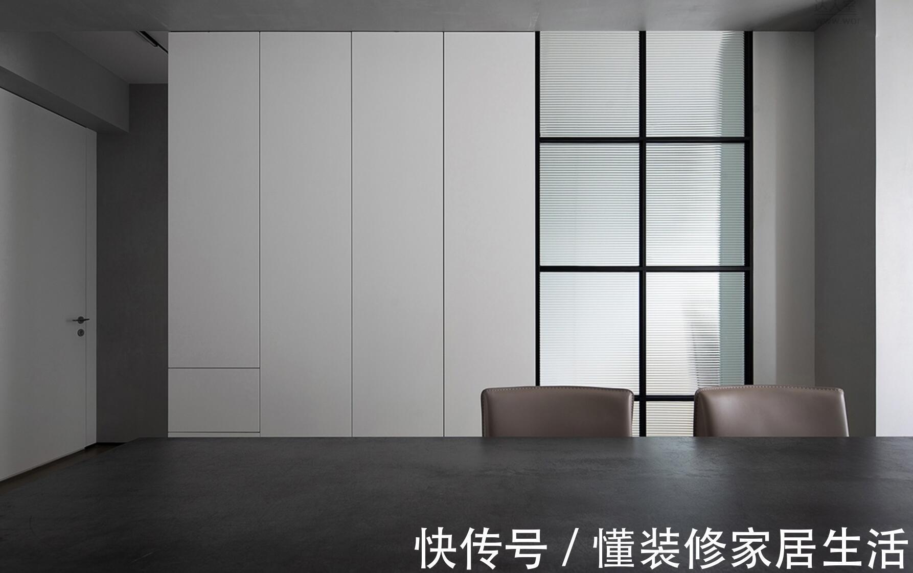 储物柜|为追求极简主义,她将新家装修得一尘不染,完工后太高级了