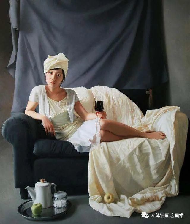 油画家|中国油画家陈承卫——雍容华贵的东方女子,真美!