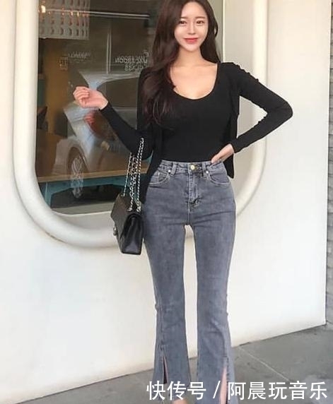 特别|抖音“牛仔裤女神”走红, 左家娇女捧心西子, 网友 此女必要火