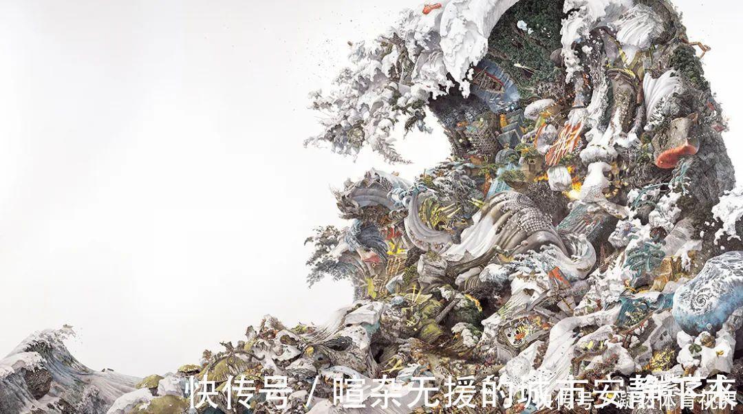 一幅画作&他用整整15年,画了7幅插画,以为是画得慢,事实上画得很快了