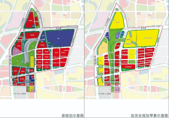 地铁站点|嘉禾望岗TOD规划大调整，新增多宗住宅用地