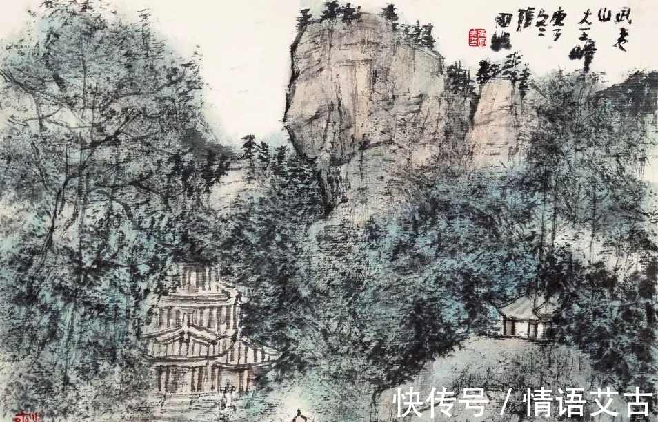 山水画$遵循自然｜张国兴辛丑年山水画写生新作