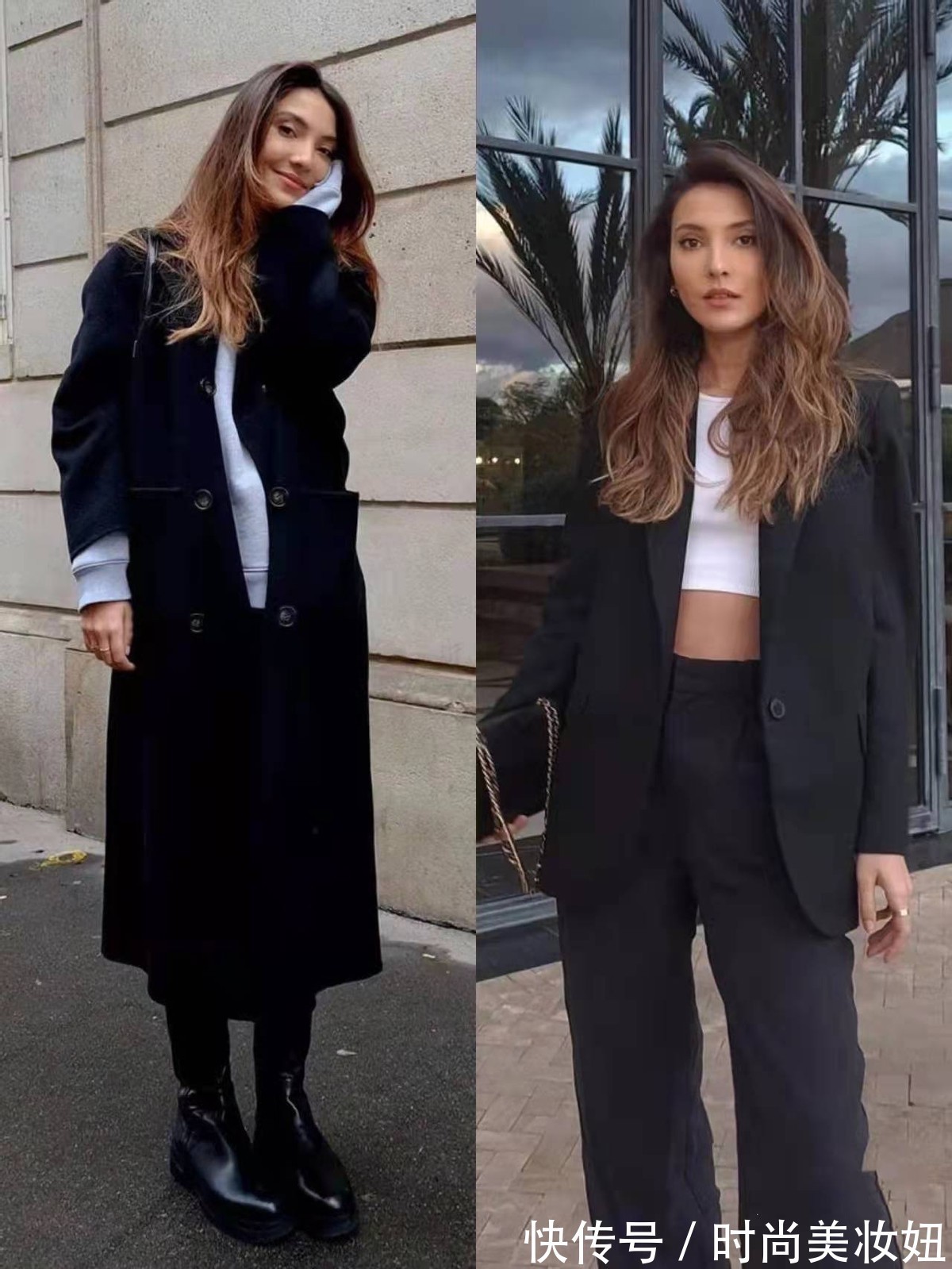 氛围感 “氛围感”穿搭超显气质,每一套都有小心机,早春这么穿美翻