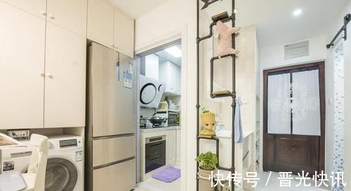 玄关|这是我见过最小的户型,全屋不到30平米,完工后火遍全小区