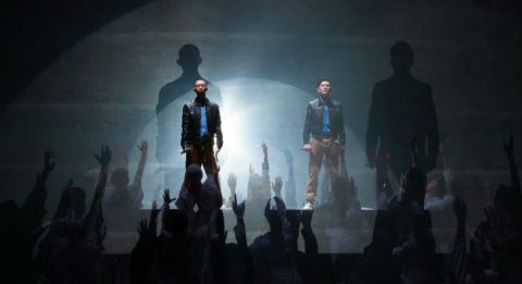 《披荆斩棘的哥哥》四公双人合作来袭，父子组合拿第一，林志炫热狗火花四射