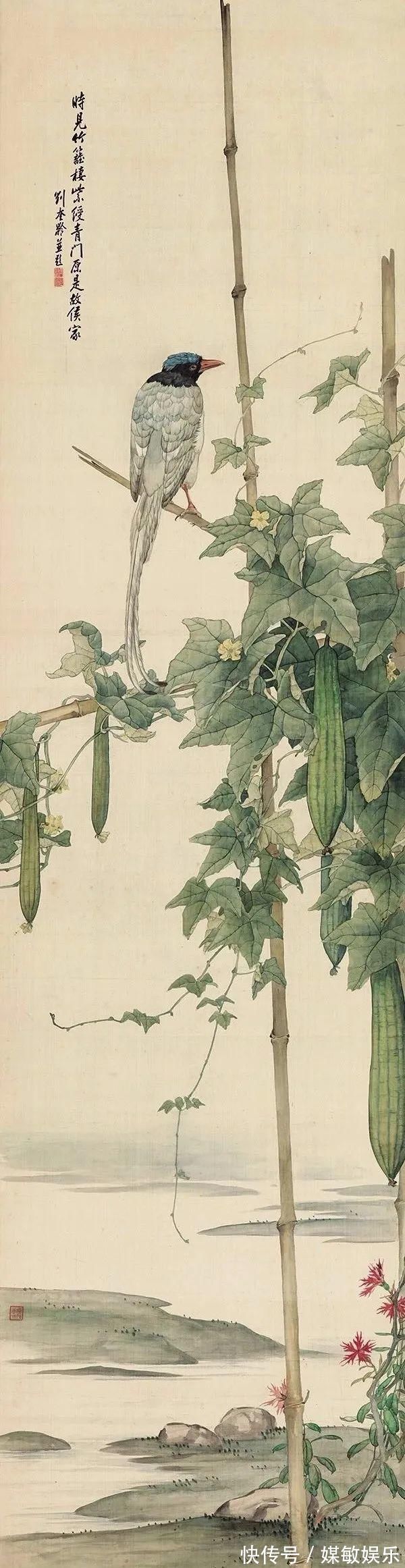 冷军#作品胜过齐白石,国画风格超过冷军,一张国画价值15亿