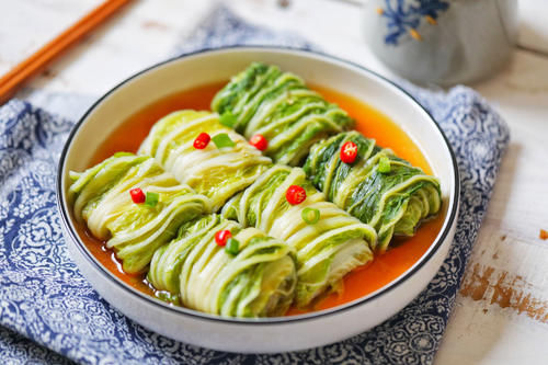  不腻|白菜花样吃法，比炒着好吃百倍，鲜嫩好吃，清香不腻，馅多过瘾