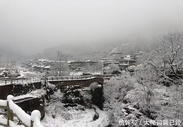 银装素裹|南太行今冬第一场雪来的是那么突然满山银装素裹