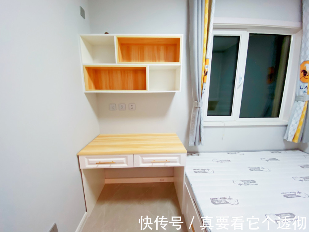 柜子|新房正在通风，提前晒晒，全屋定制柜子花了2.2W，效果很满意！