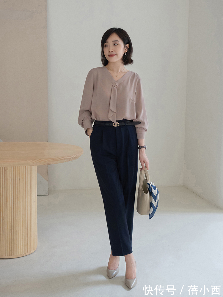 裤款|真正有洋气感的女人,必备这3条裤子:牛仔、直筒、阔腿和束脚裤