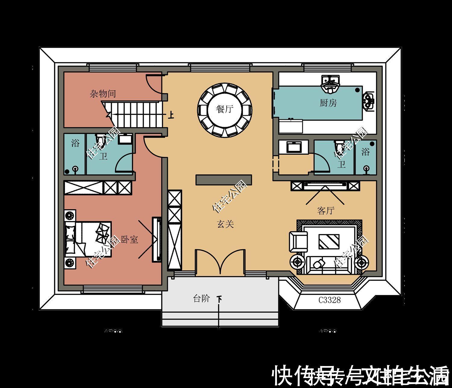 户型|农村房子这么建，传三代都不会过时，10套户型你更喜欢哪一套？