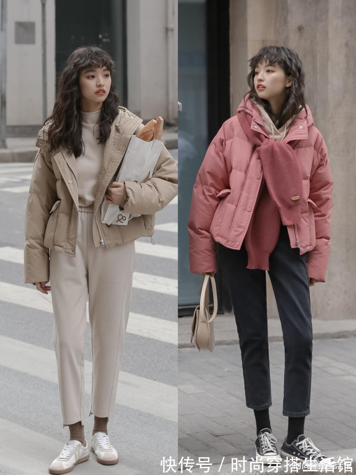 紧身裤 忽然发现,今年火了一种裤子:叫“加绒裤”,时髦保暖,谁穿谁美