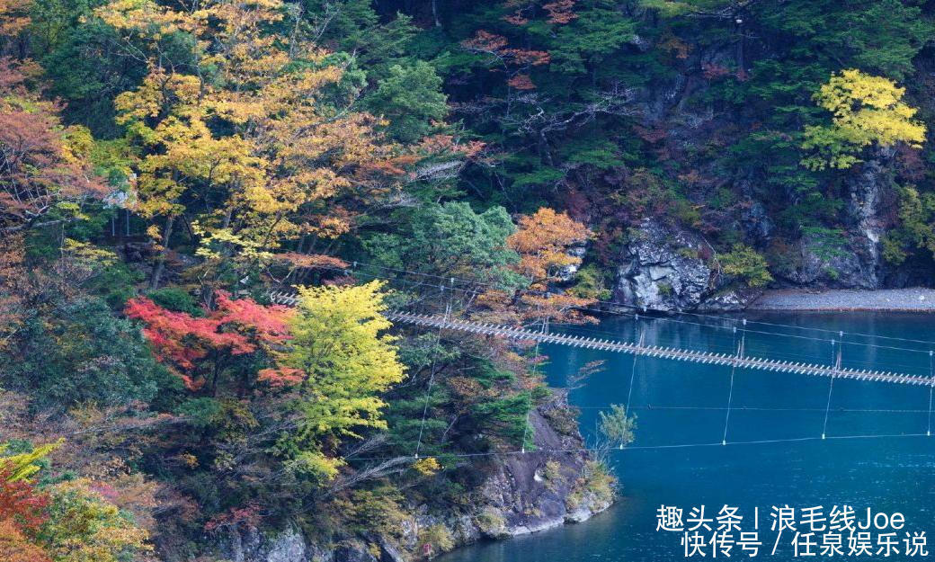 自然风光|寸又峡日本无人问津的大山里，私藏着温暖与彩林共存的绝美景色
