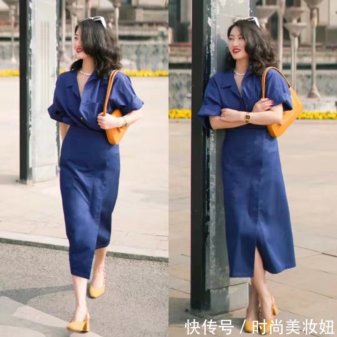 s曲线|上了年纪的女人,多穿“包臀裙”更显气质,这组优雅穿搭太美了
