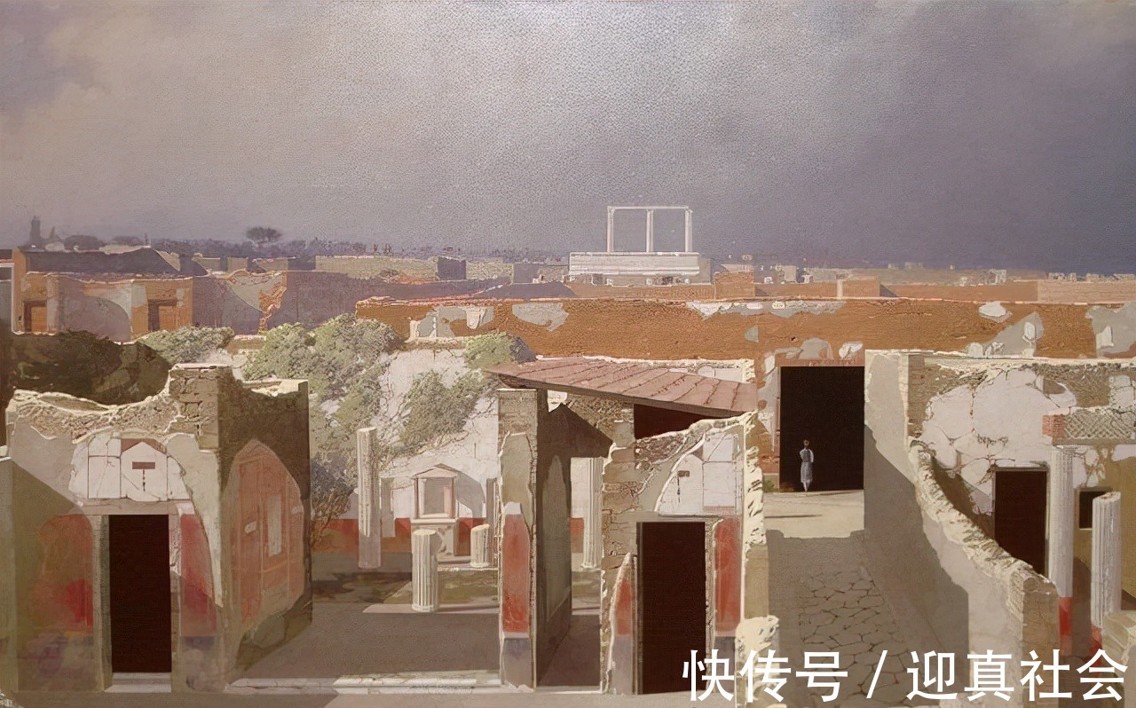 用色&画用笔干净利落 用色清雅疏朗又不失高贵 更可贵的是具有强烈的构成意识和形式感