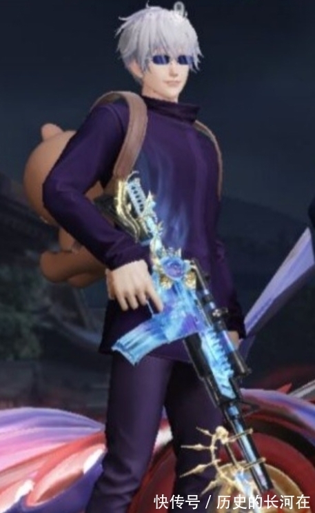 建模|《荒野行动》联动《咒术回战》,五条悟老师不做咒术师了!