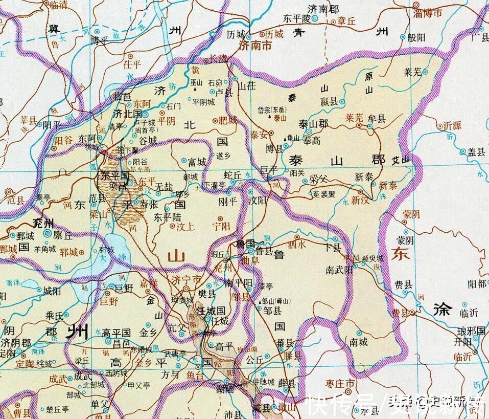 泰山|因山而起 古城泰安的变迁（春秋－隋唐）