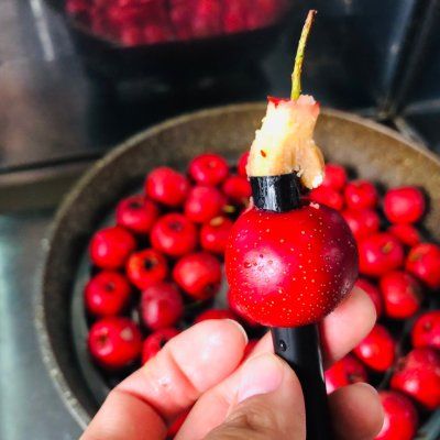 山楂|懒人福利,超简单的快手菜一根吸管和山楂的故事