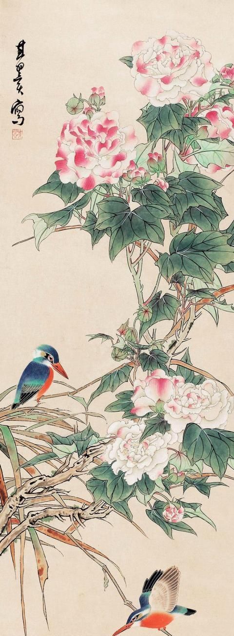 张其翼|沧海月明珠有泪——中国工笔花鸟画史上无法替代的艺术巨匠张其翼