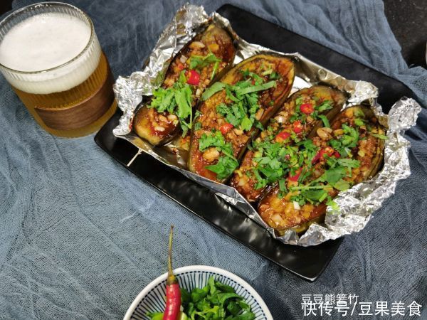 胆固醇|家常菜烤箱菜—锡纸茄子