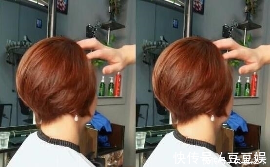 女女们|40左右的女人头发粗硬,这样剪不烫更好看,比波波头好看10倍