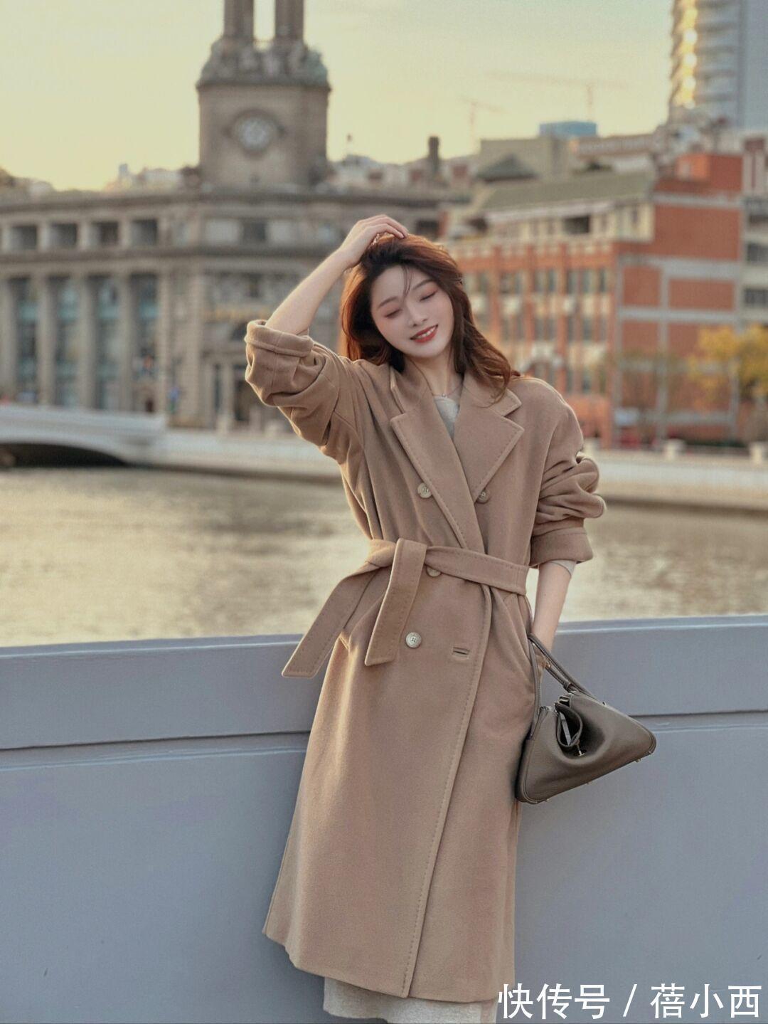 穿搭 冬季穿搭要时髦更要舒适,借鉴4套“韩里韩气”的大衣搭配,好美