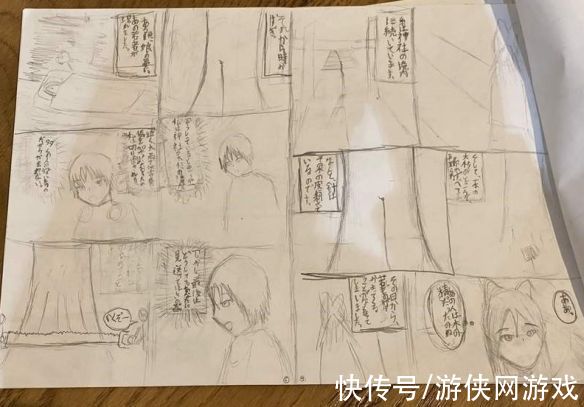 分镜稿|日本小学生绘制漫画功力令网友震惊：绘画基因太强大