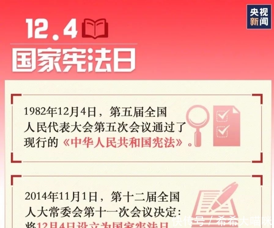 国家|宪法宣传周丨九张图带你了解国家宪法日!