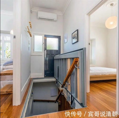 户型|外国人就是脑洞大开!好好的楼梯非要装个盖板,看完才知道多实用