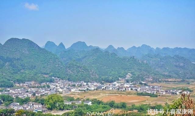 峰林|贵州的这个景区，峰林成片，田园风光，风景可媲美桂林