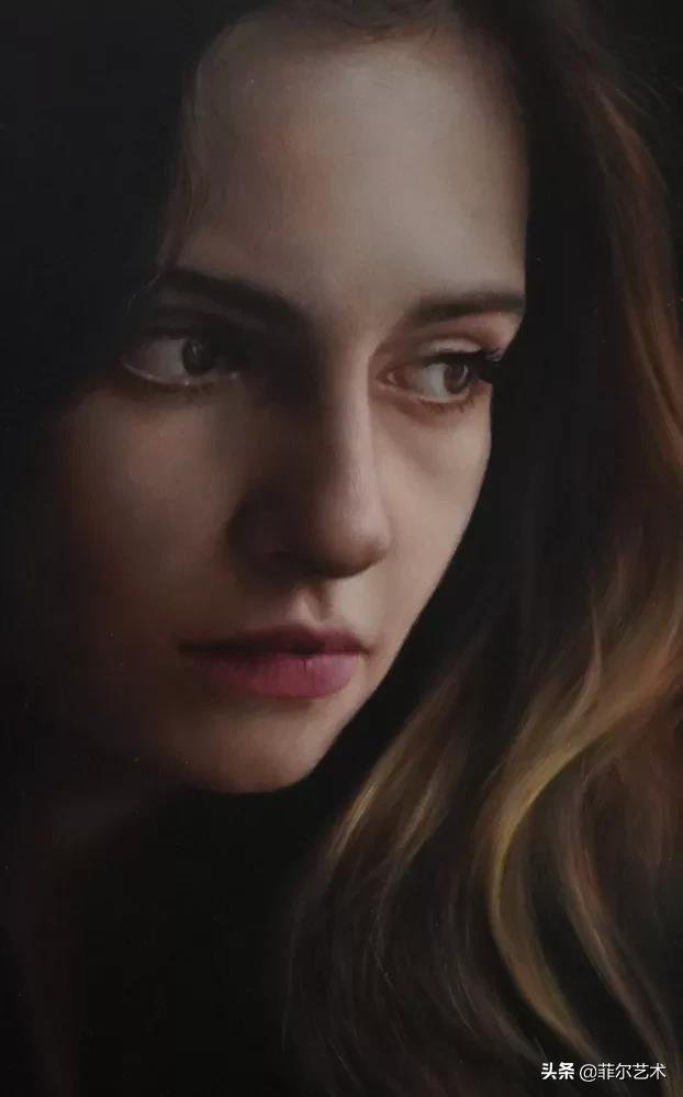 安妮·罗达!法国画家安妮·罗达超高清、超写实人物油画作品欣赏