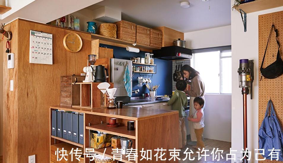柜面|55平米3个娃!日本妈妈太厉害了,一家人蜗居也能过上精致生活