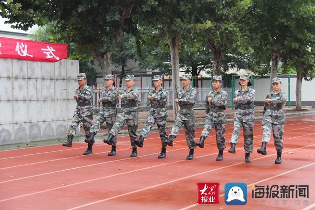 人民军队|风雨中砥砺品格 军训中磨炼意志—济南信息工程学校举行2021级新生军训开营仪式